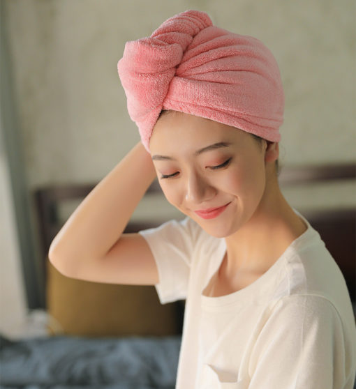 dry hair towel